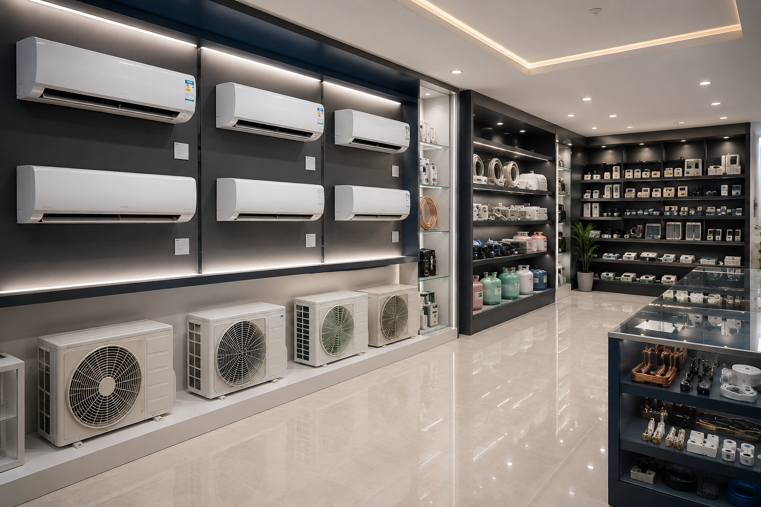 Ashok Appliance AC showroom
